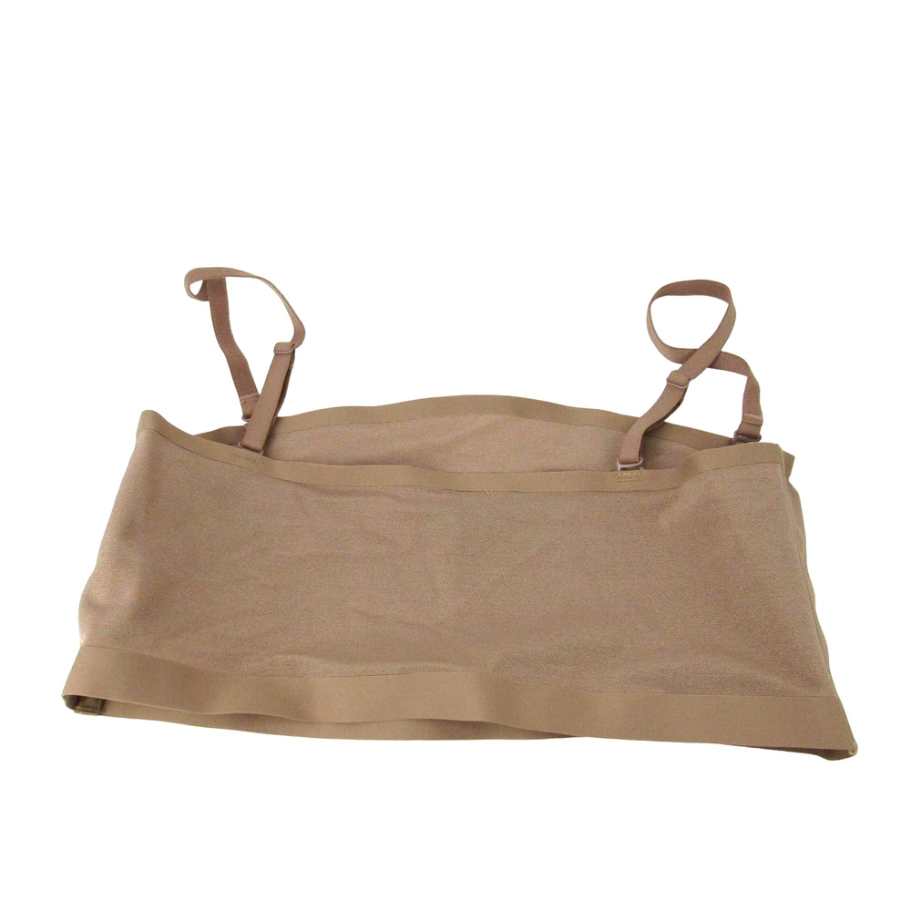 SKIMS SHEER SCULPT BANDEAU IN TAN